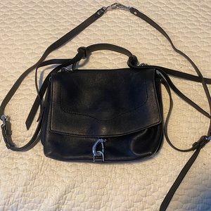 Adjustable black Rebecca Minkoff purse